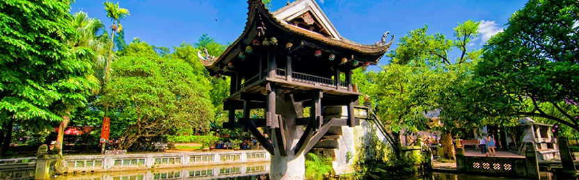 Pagoda na Jednej Kolumnie – jeden z symboli Hanoi