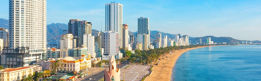 Wypoczynek na piaszczystych plażach Nha Trang